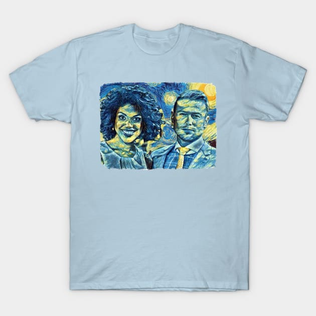 The Bold and the Beautiful van Gogh Style T-Shirt by todos